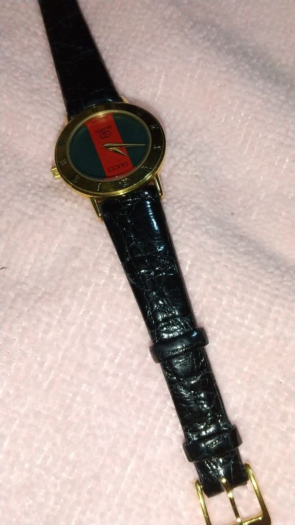 グッチ/腕時計/シェリーライン/レディース/スイス製/動作品/25ミリ