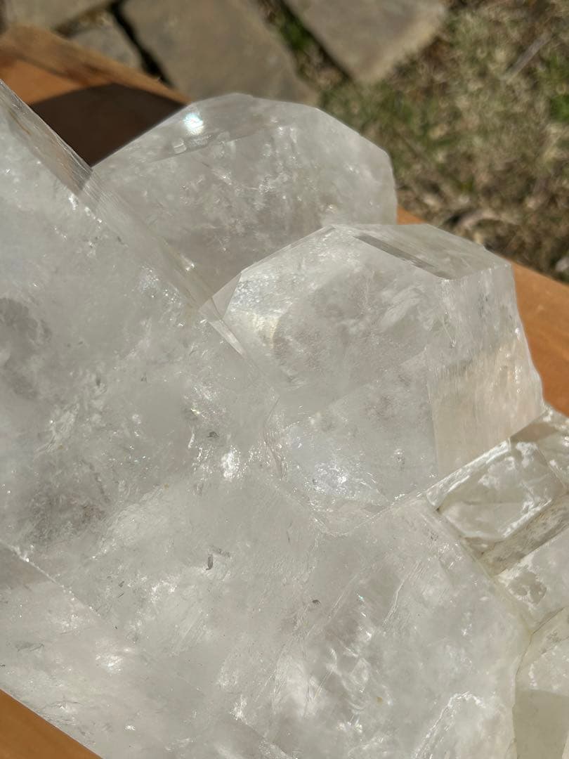 最高品質の水晶ブラジル　レインボー入143万‼️春の大特価