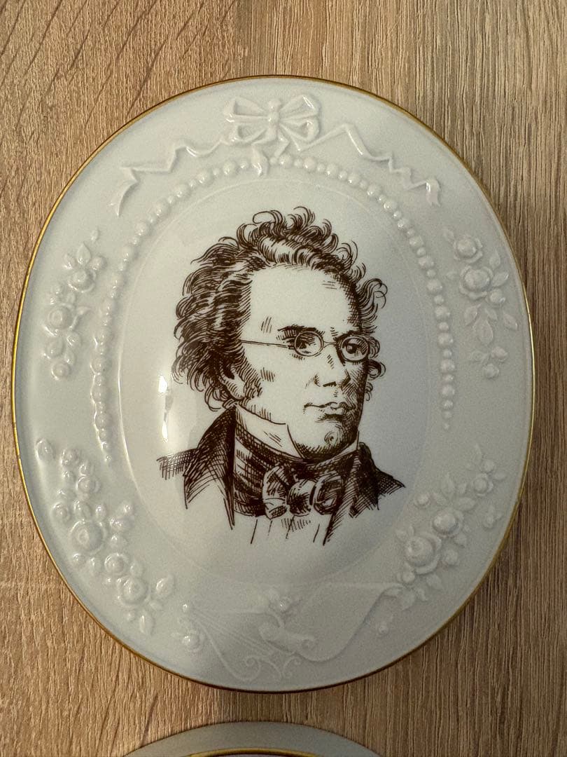 【1978年限定生産品 】マイセン 音楽家プレート 飾り皿4枚