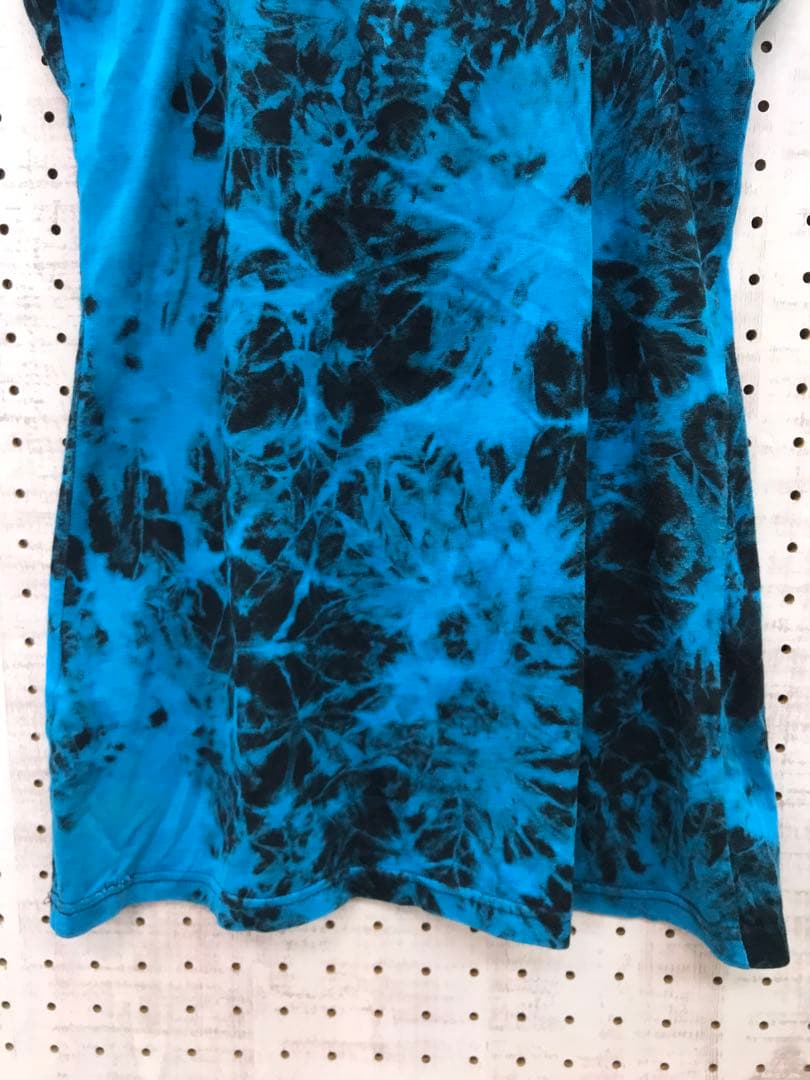 Y2K 古着 GLAD NEWS スタッズストラップ タイダイ ビスチェ キャミ