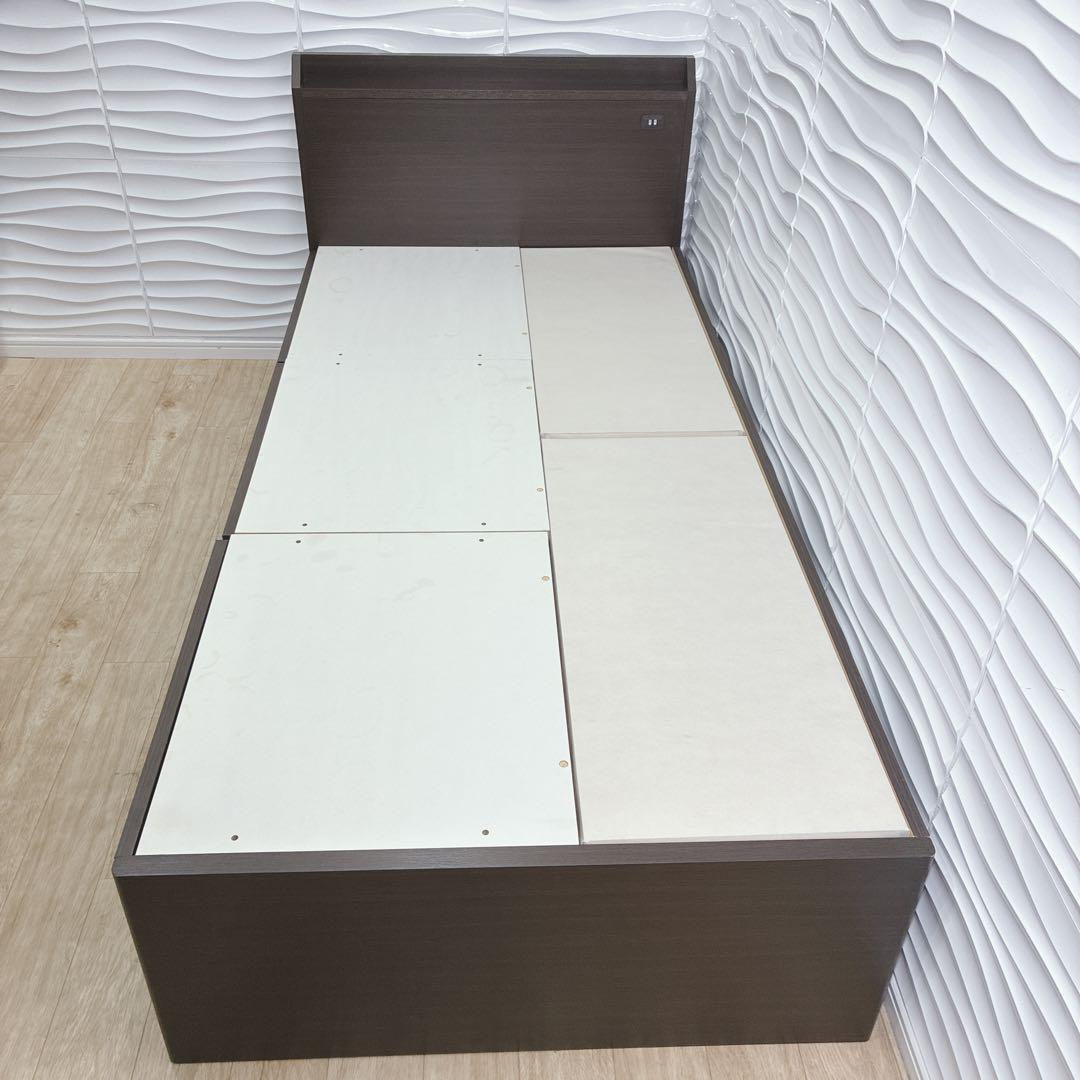 ◇ニトリ◇ベッドフレーム◇収納コンセント付◇シングル◇大阪兵庫京都奈良滋賀和歌山