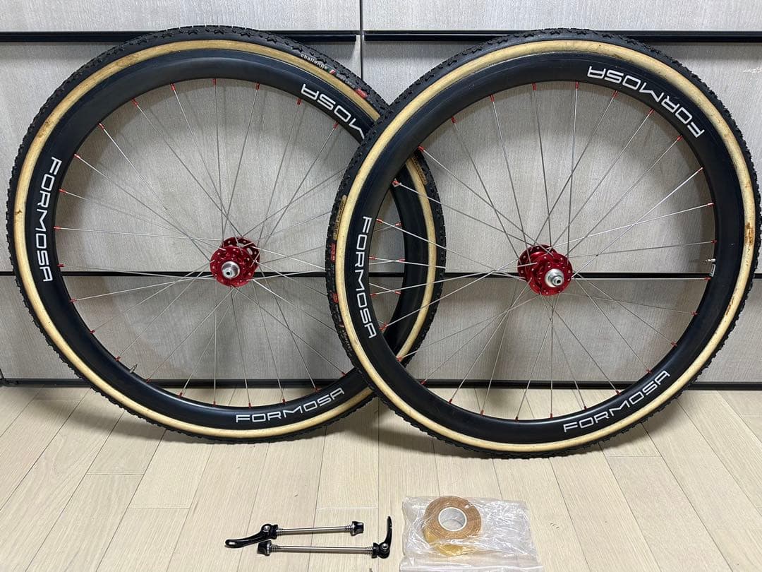 CHRIS KING ハブ FORMOSA リム　ホイールセット 11/12S