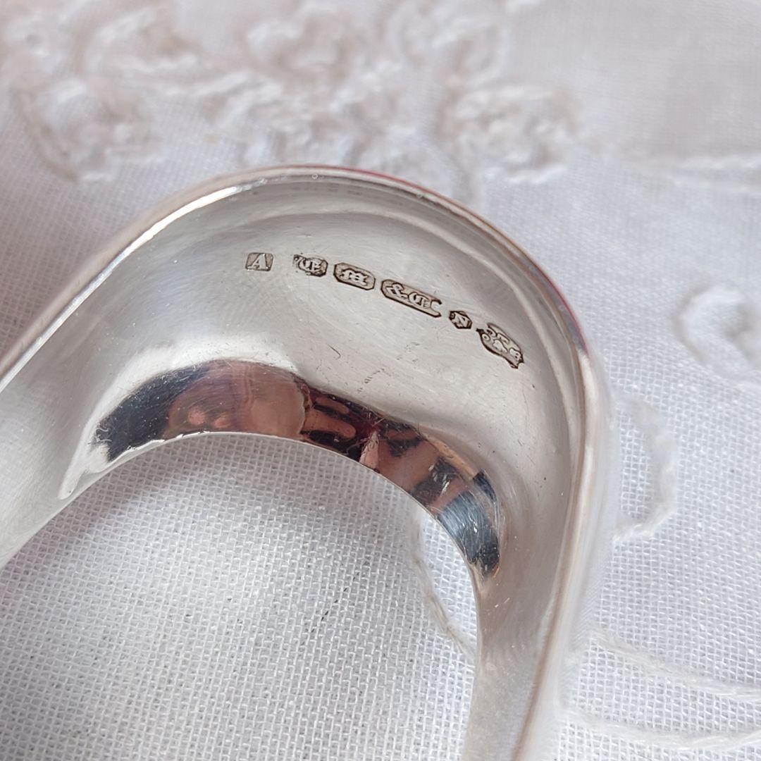 イギリス　アンティーク　シルバートング　サンドイッチトング　ケーキトング