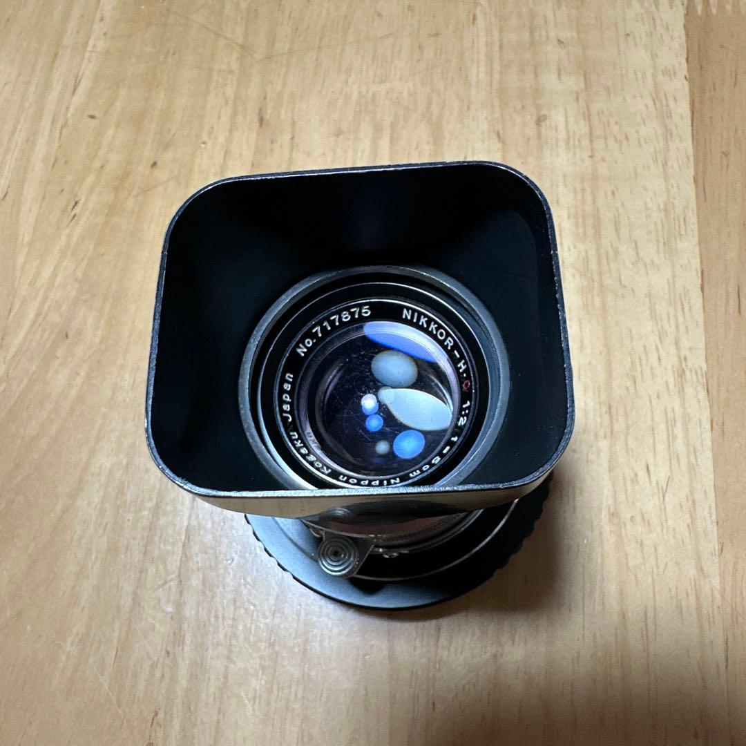 Nikon Nicca NIKKOR-H.C 5cm F2 フード付き　L39