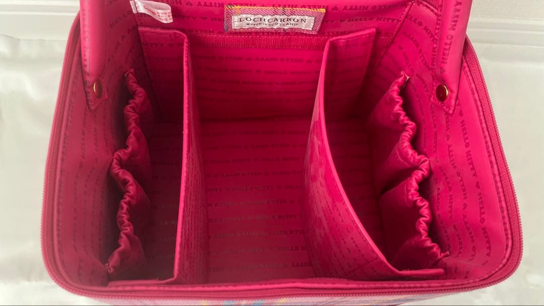 ハローキティ 35周年 タータンチェック サンリオ 小物入れコスメボックス