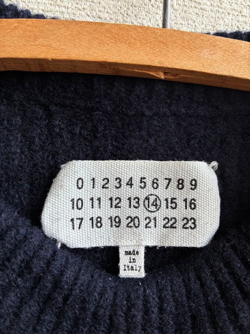 maison margiela 厚手ニット美品