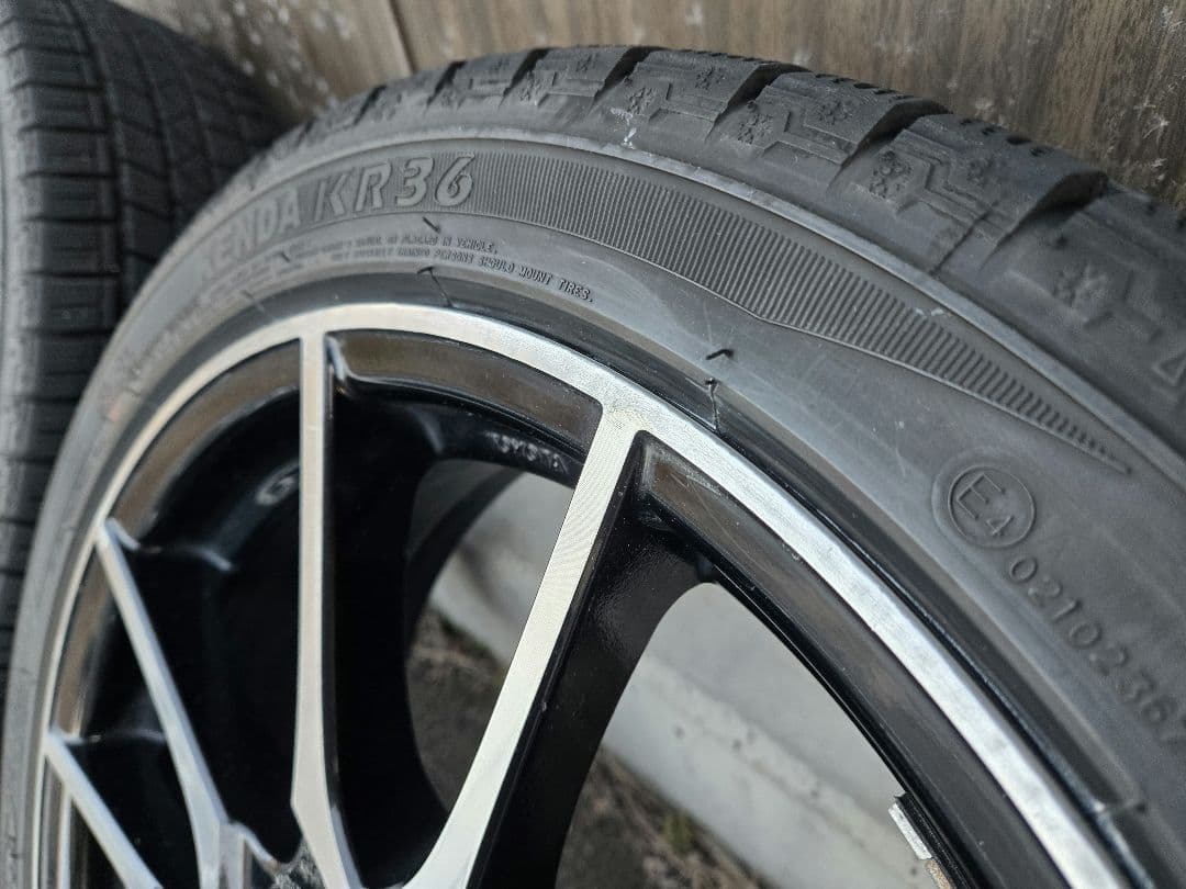 アクアG'z 17インチ　2021年製スタッドレスタイヤセット