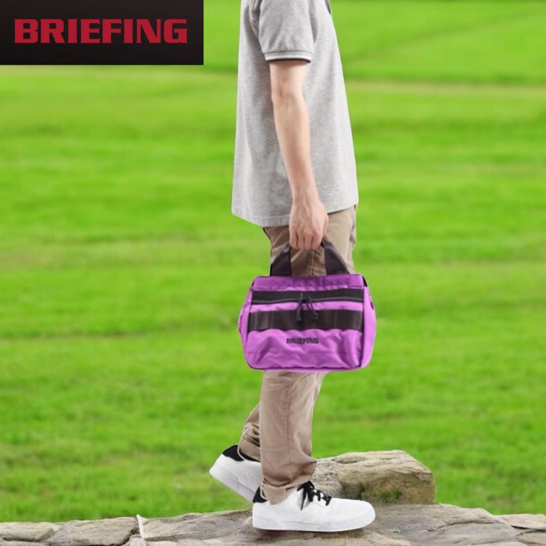 【限定カラー】BRIEFING GOLF TURF CART TOTE 紫