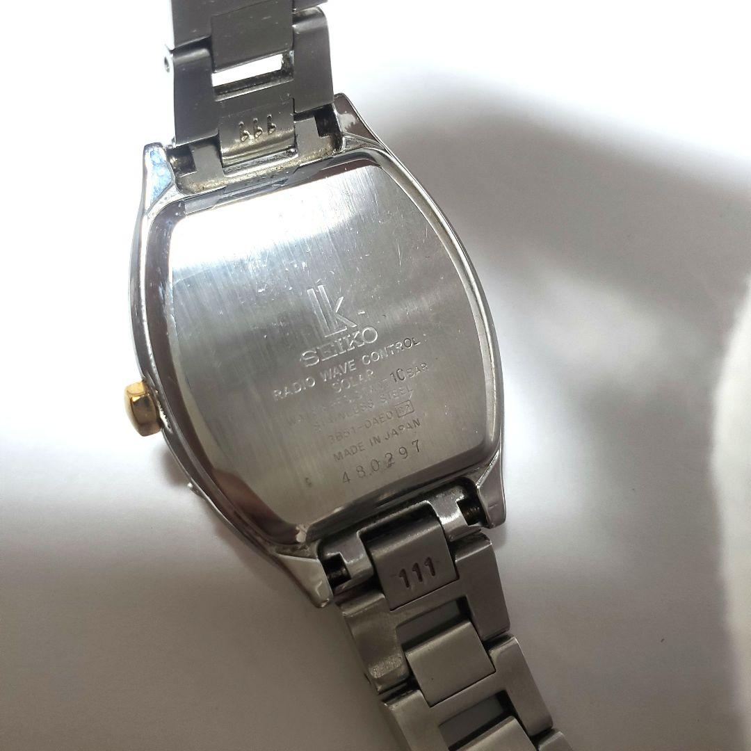 【本日限定価格❕稼働☆洗浄磨き済】SEIKOルキア電波ソーラーピンクシェルt9