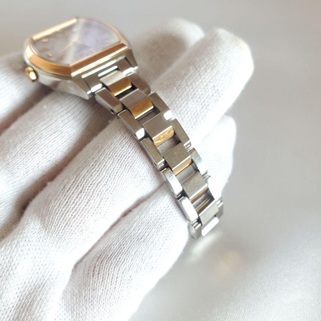 【本日限定価格❕稼働☆洗浄磨き済】SEIKOルキア電波ソーラーピンクシェルt9