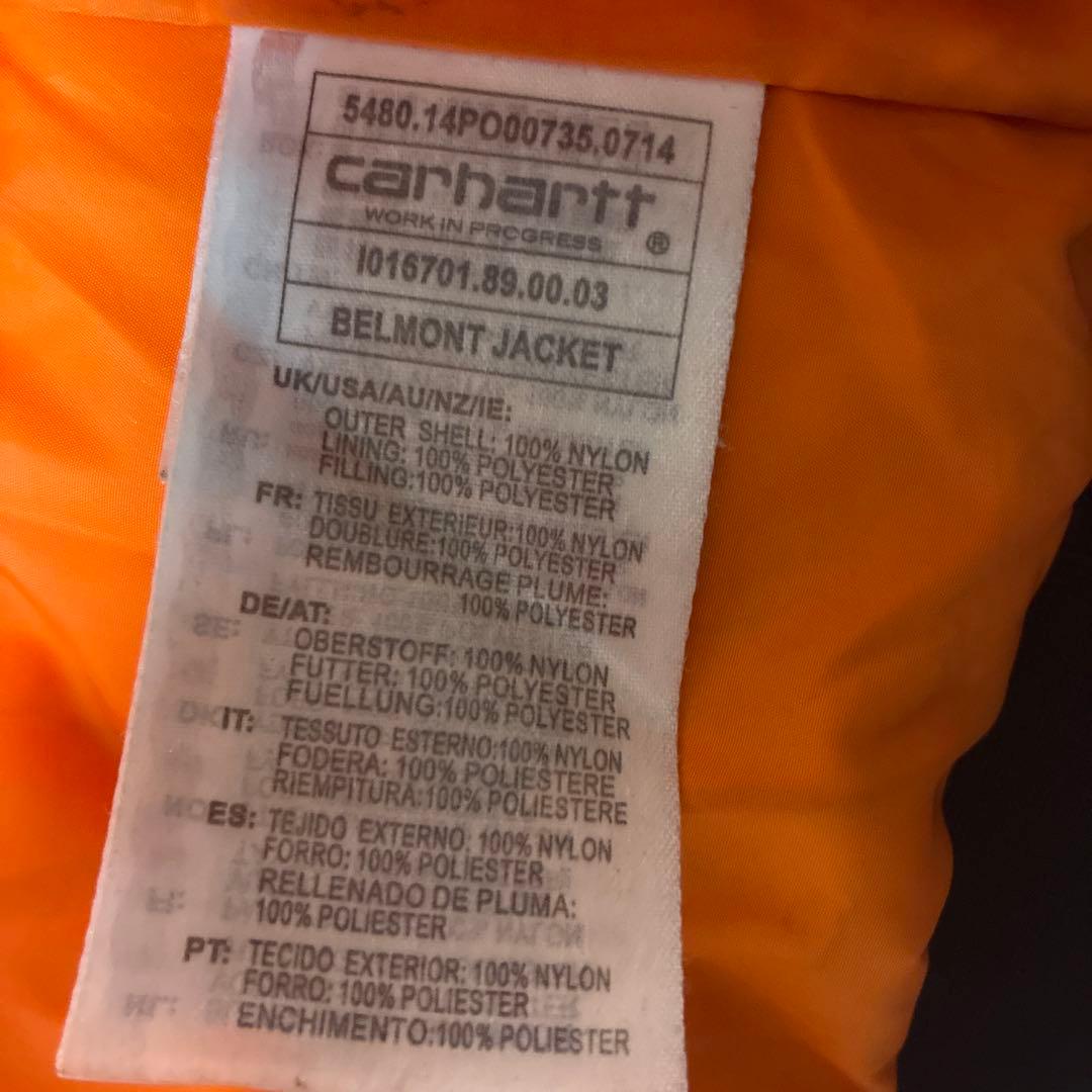 Carhartt WIP ブラック ダウンジャケット Sサイズ