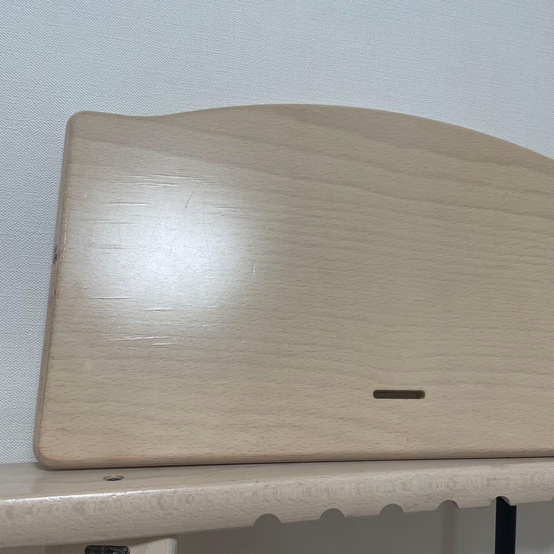 ストッケ トリップトラップ ホワイトウォッシュ　S/N4 ベビーセット・トレイ付