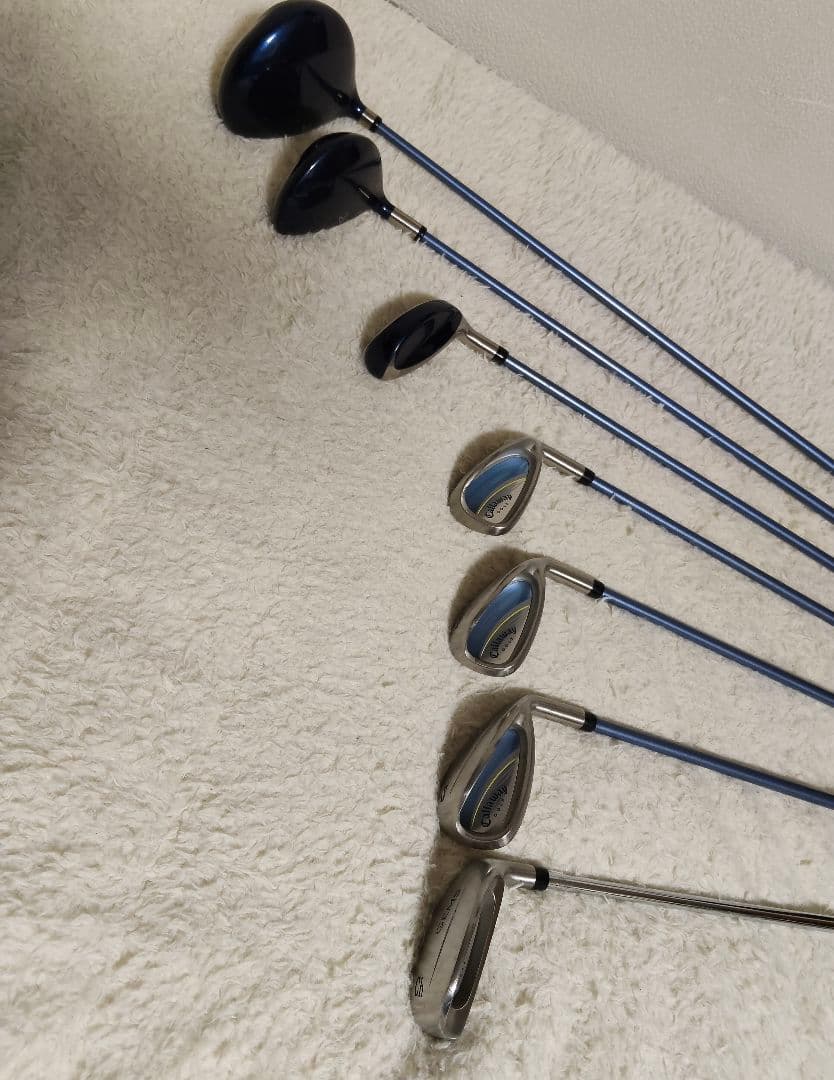 キャロウェイ レディース ゴルフ クラブ　セット GEMS アイアン　バッグ