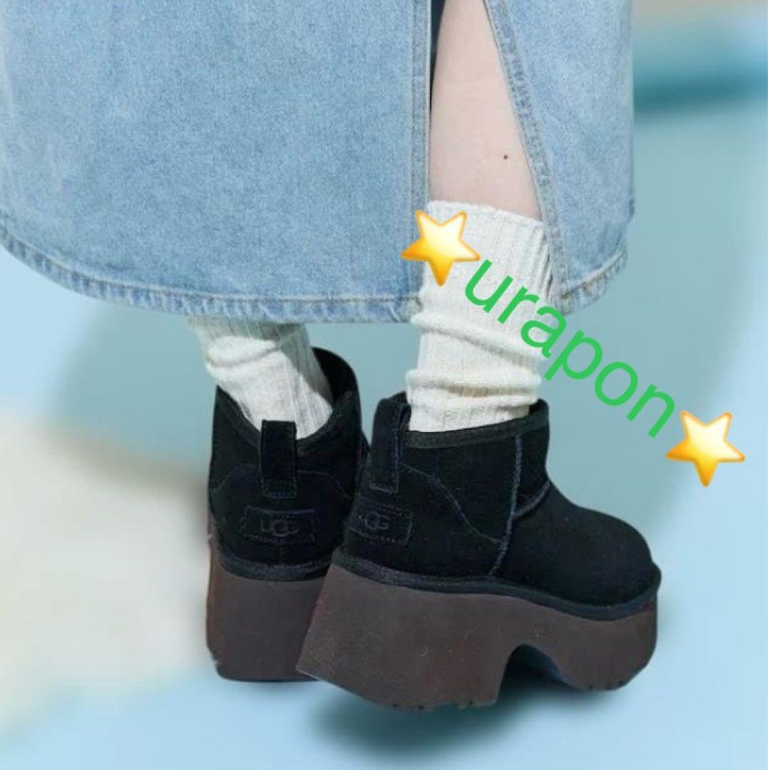 入手困難✨美品✨22～22.5薄手✨UGG✨ウルトラ ミニ ニュー ハイツ