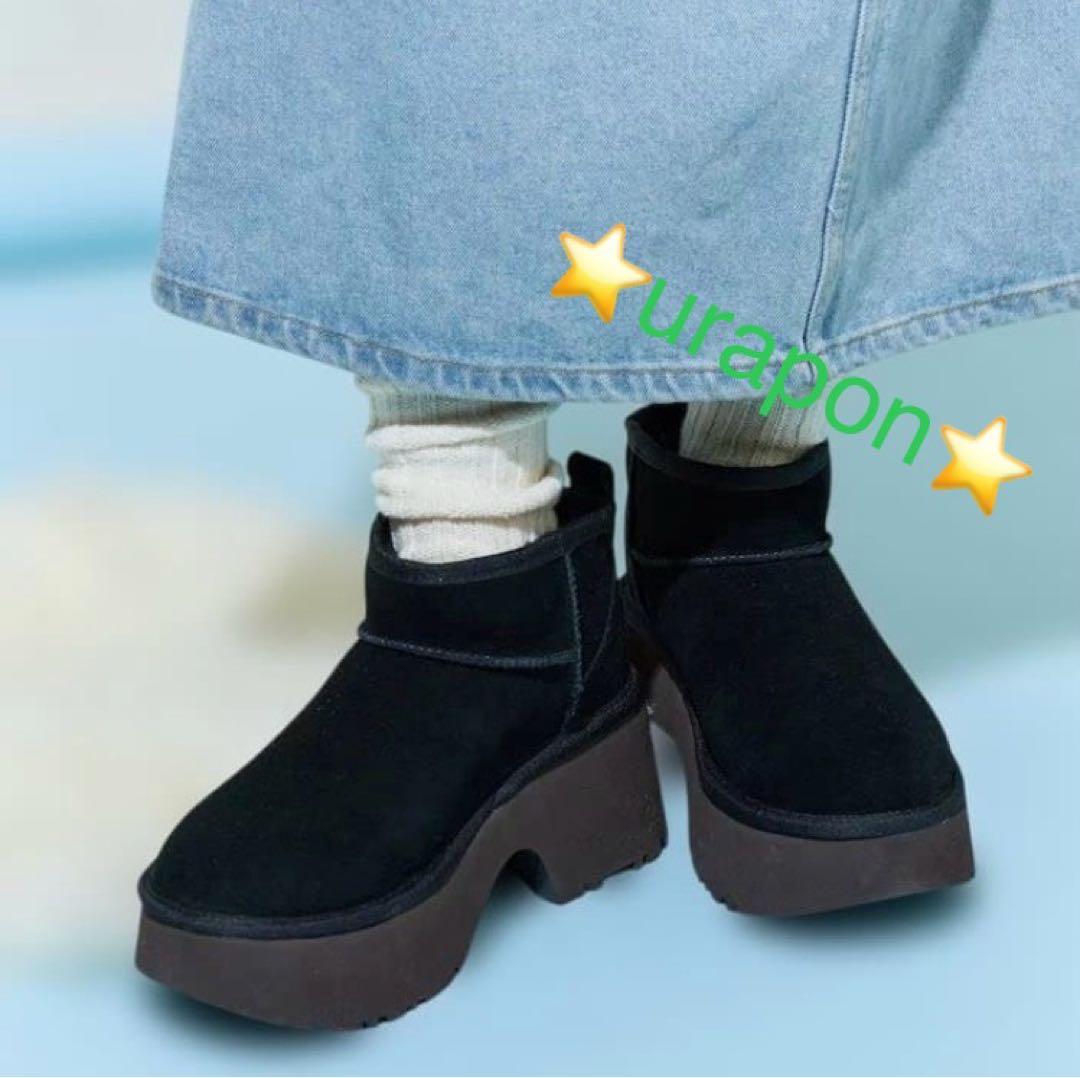 入手困難✨美品✨22～22.5薄手✨UGG✨ウルトラ ミニ ニュー ハイツ