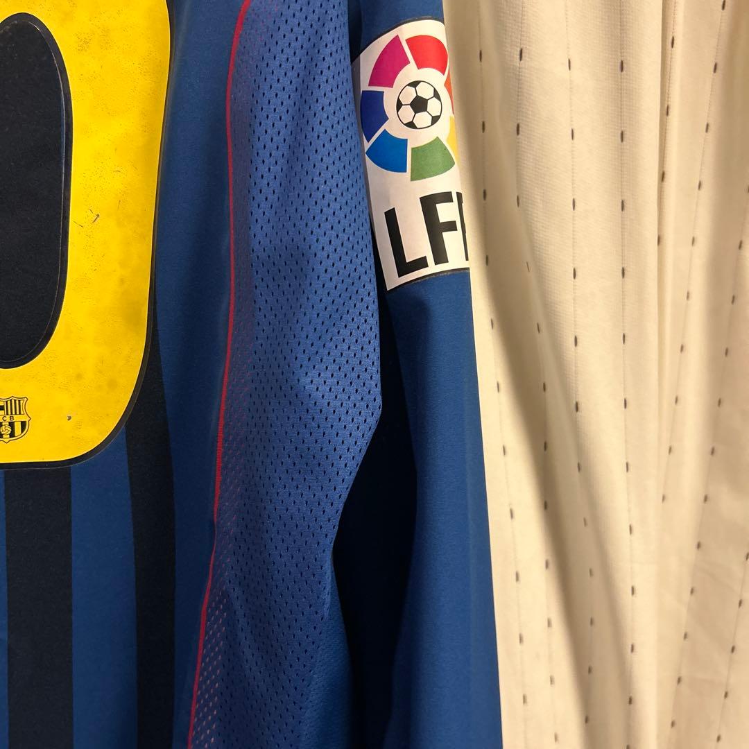 バルセロナ　ロナウジーニョ選手支給用ユニフォーム　ナイキ　サイズＬ　正規品