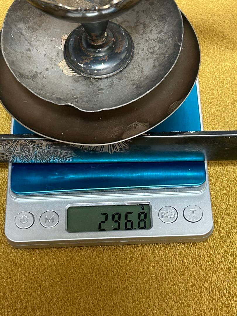 純銀　シルバー　296.8グラム