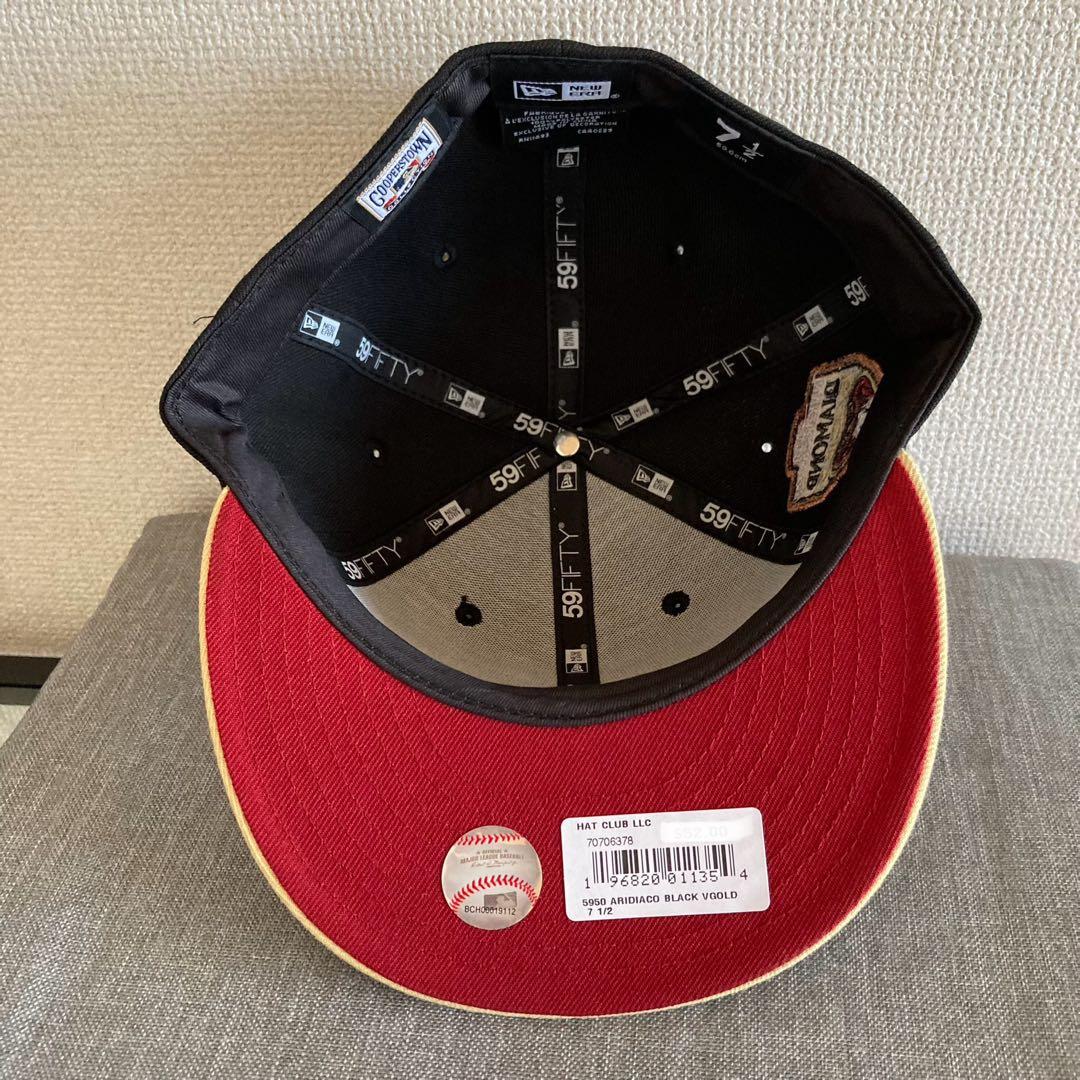 【海外限定】ニューエラ 59FIFTY アリゾナダイアモンドバックス ブラック