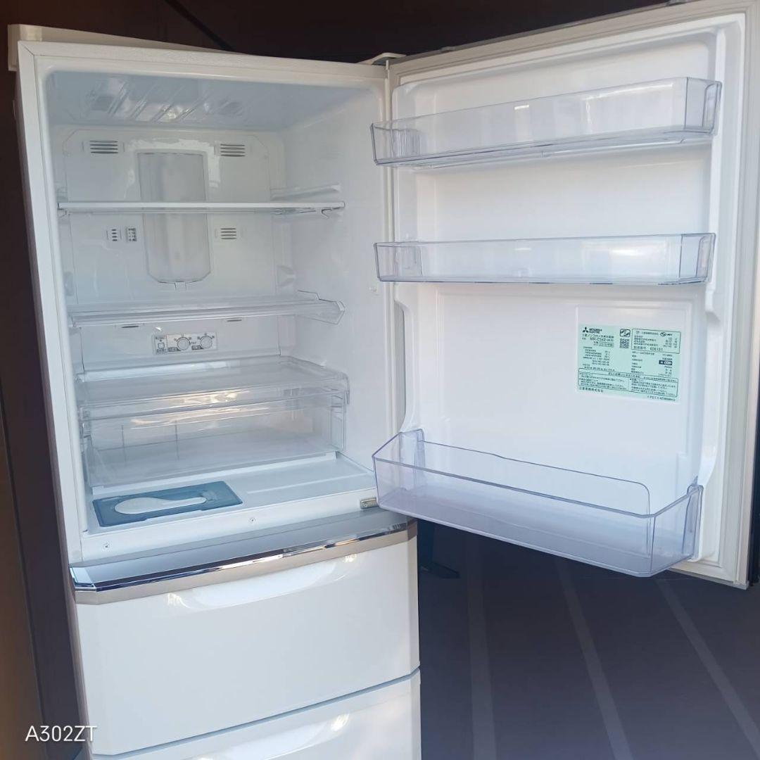 C07B0 翌日到着可能　三菱　人気モデル　自動製氷機能付き大型冷蔵庫　335L