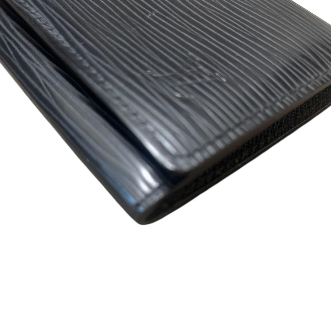 【美品★イニシャル入】ルイヴィトン 名刺入れ カードケース エピ ブラック