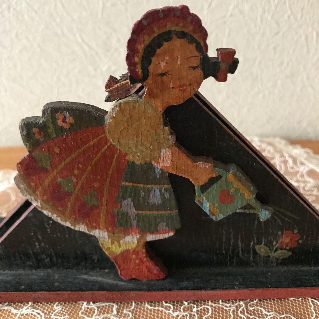 チェコ • アンティーク •ナプキンスタンド