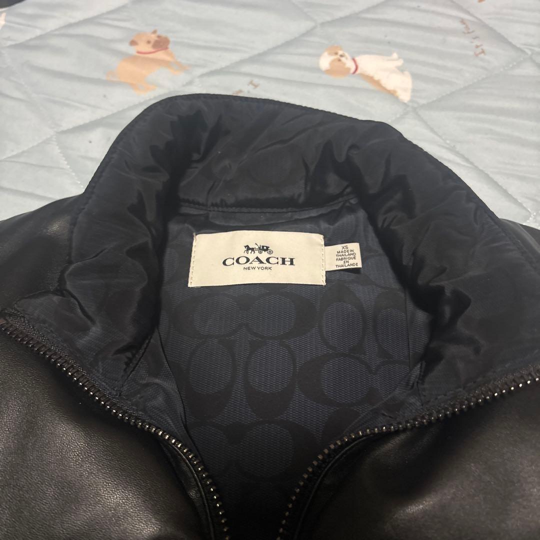 COACH コーチ ダウンベストxs s相当 美品