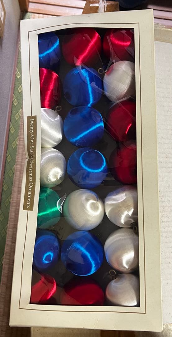 クリスマスツリー電飾、飾り　アメリカ製含む