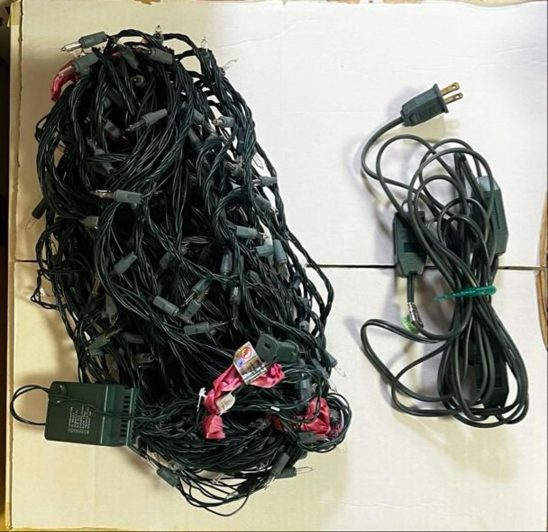 クリスマスツリー電飾、飾り　アメリカ製含む