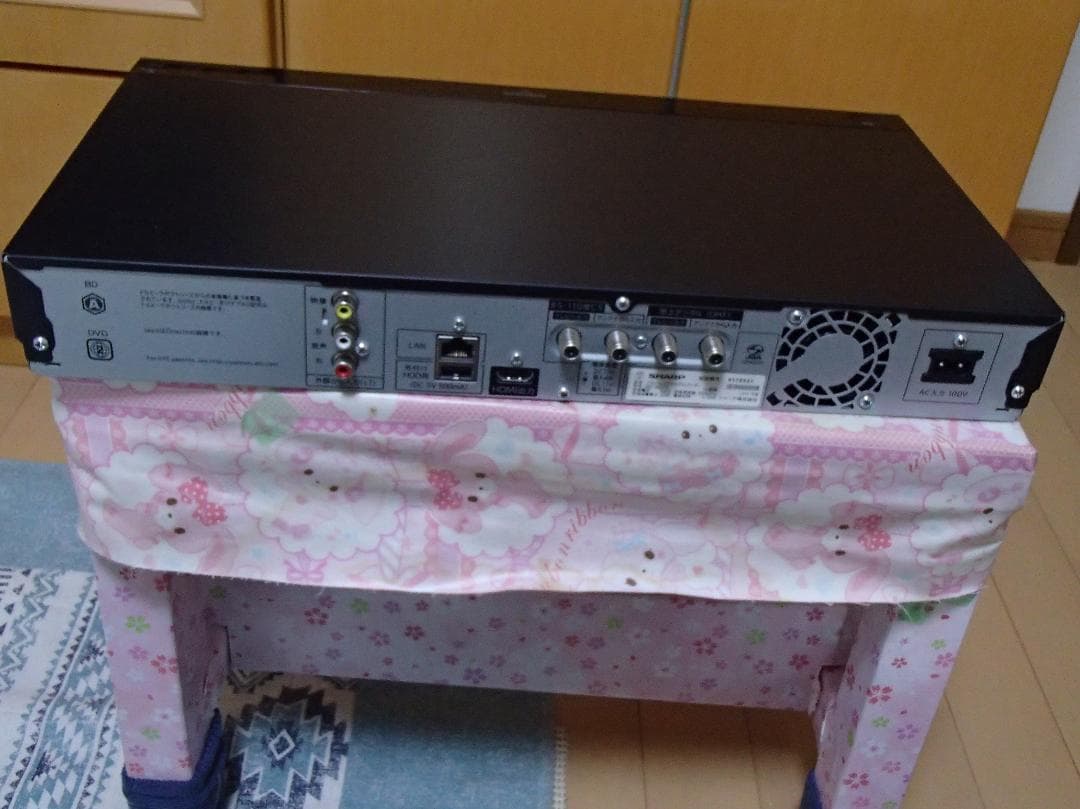 SHARアクオス ブルーレイレコーダーBD‐W570，整備点検済み
