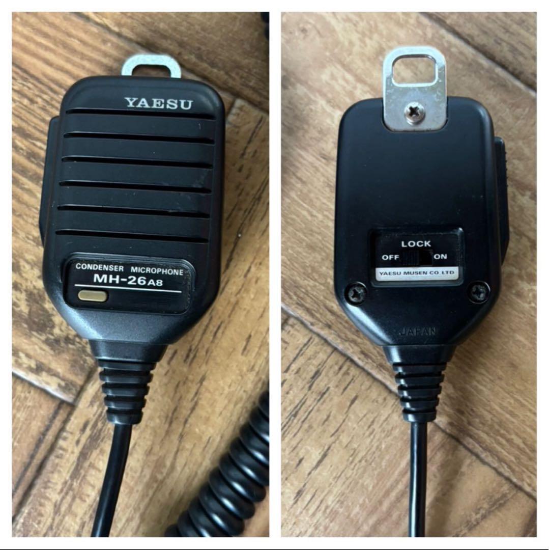 通電OK YAESU FMトランシーバー マイク付き　FT-4800