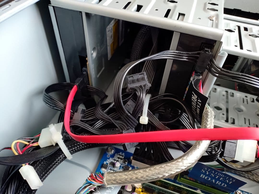 自作ATX core2 Quad　HDD無し