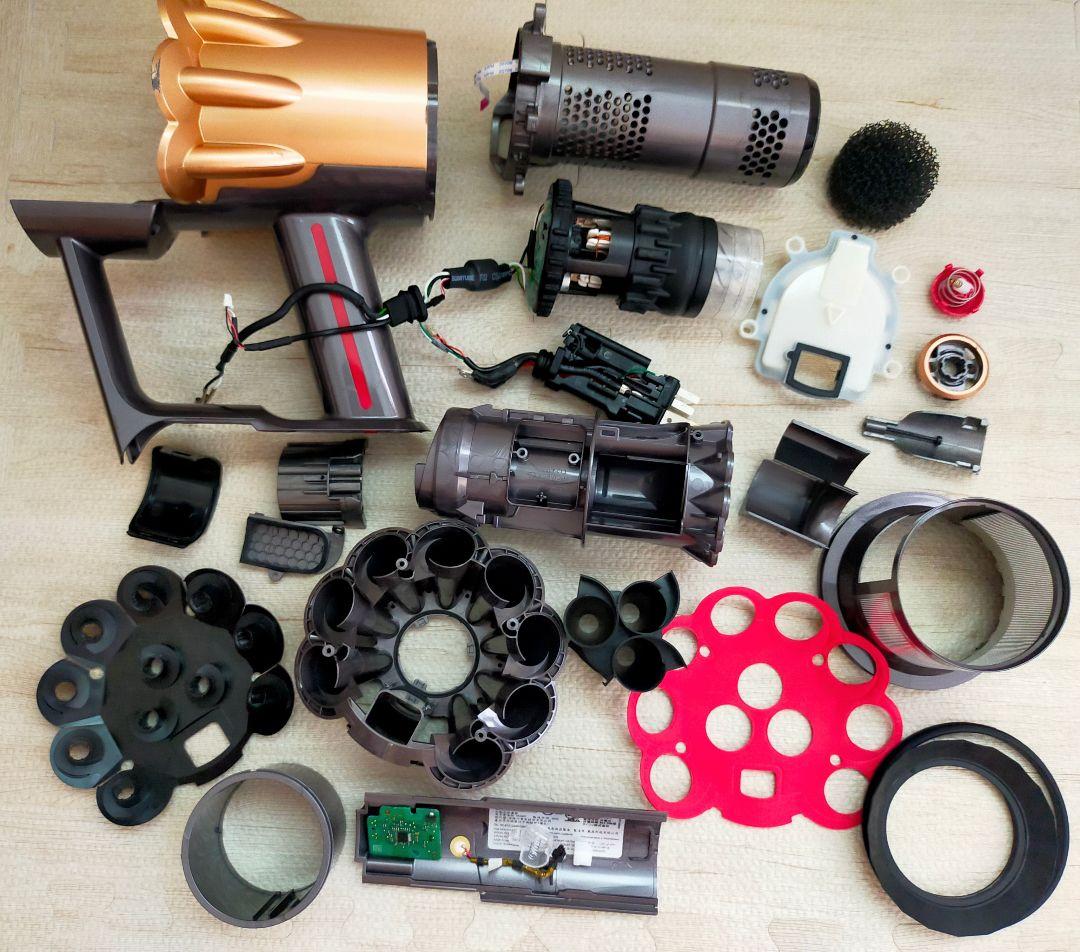 【分解洗浄】ダイソン V12 Detect SV20 イエローゴールド