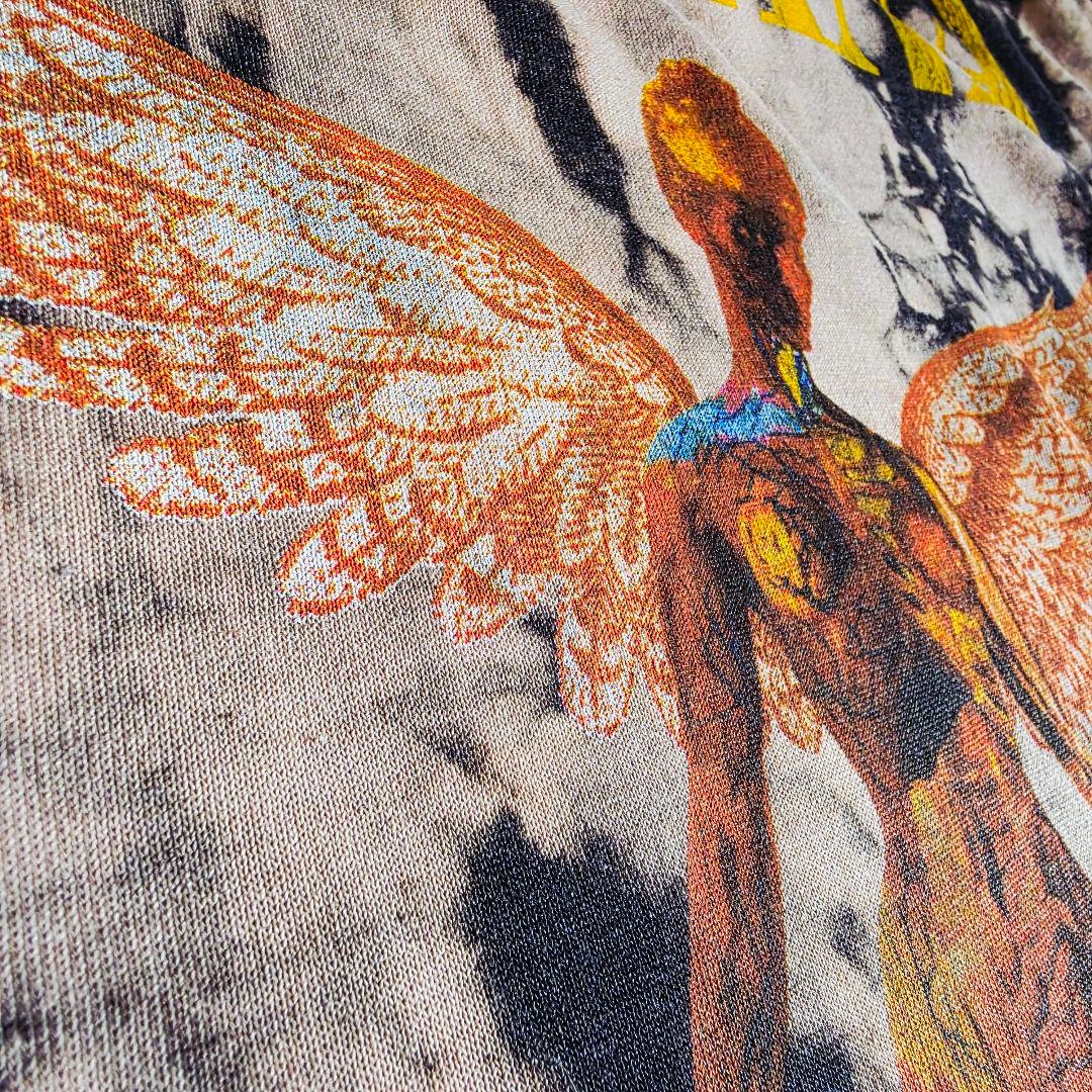 ヨッシー　NIRVANA タイダイプリント スウェット　トレーナー　裏起毛