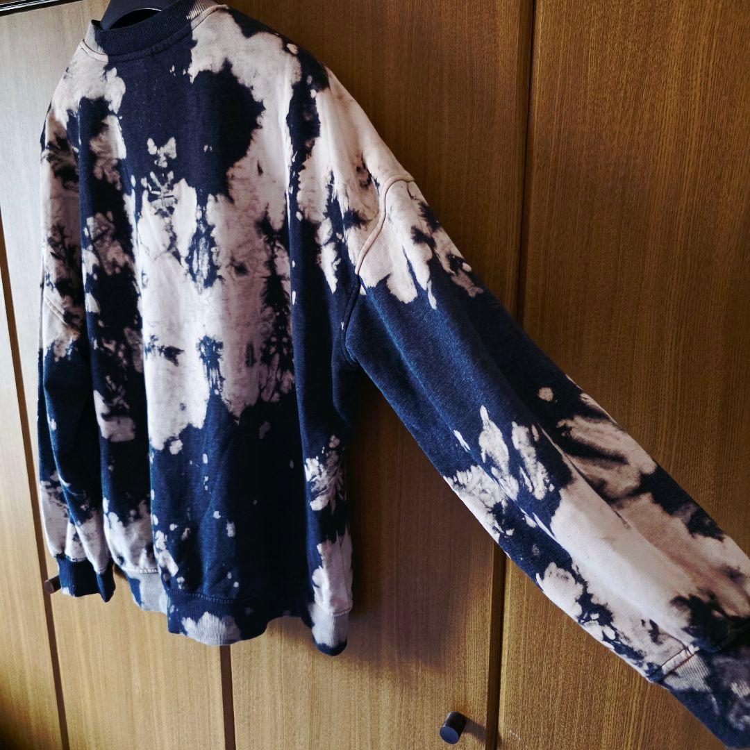 ヨッシー　NIRVANA タイダイプリント スウェット　トレーナー　裏起毛