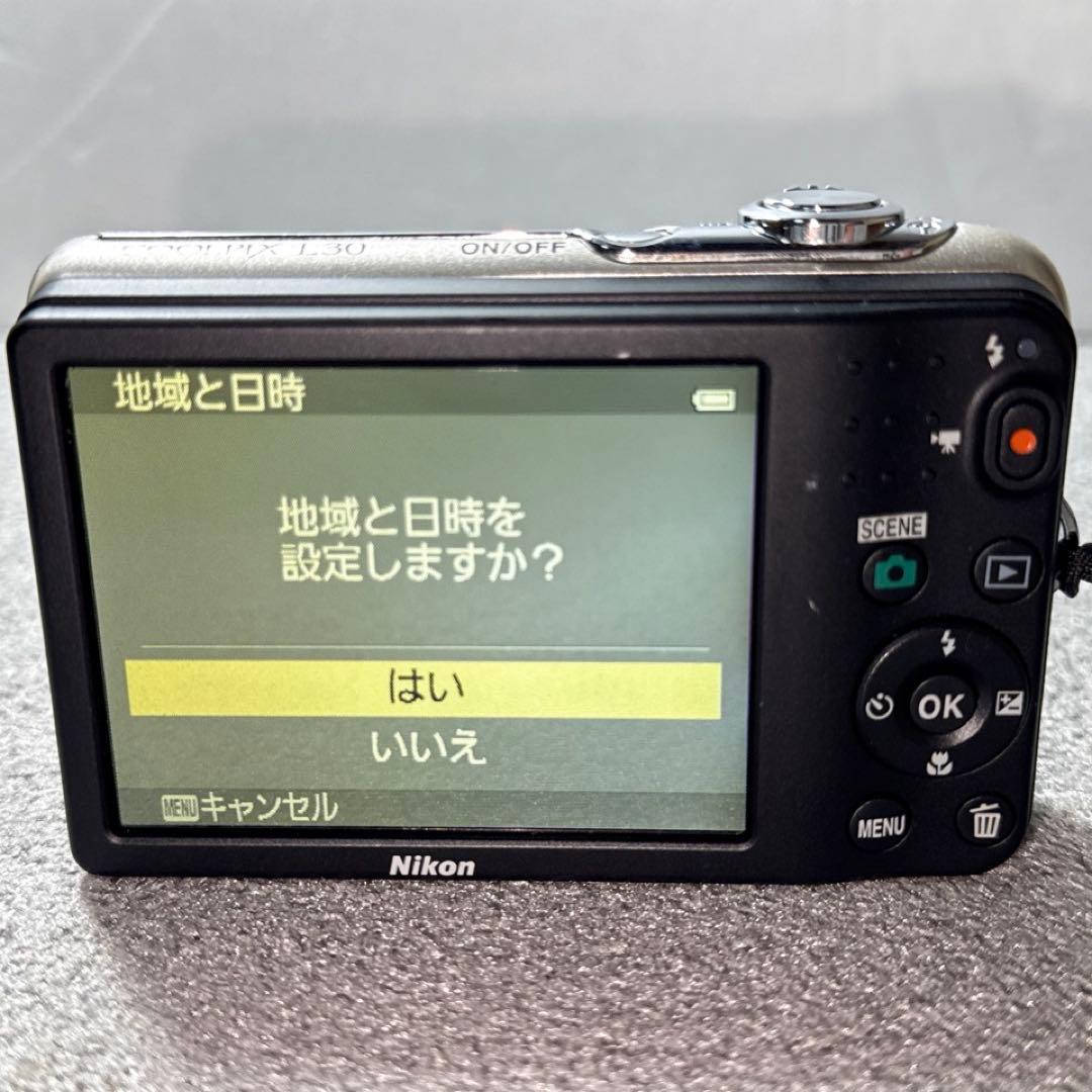 ☆動作OK Nikon coolpix L30 乾電池式