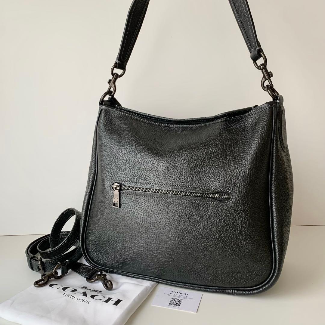 【COACH】コーチ　ケリー　ショルダーバッグ　ハンドバッグ　ブラック　黒　新品