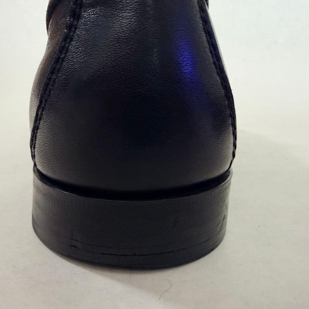 GUCCIグッチ ホースビットローファー 39.5 本革 ブラック