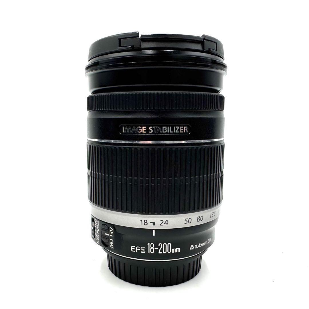 美品 キヤノン Canon EF-S 18-200mm F3.5-5.6 IS