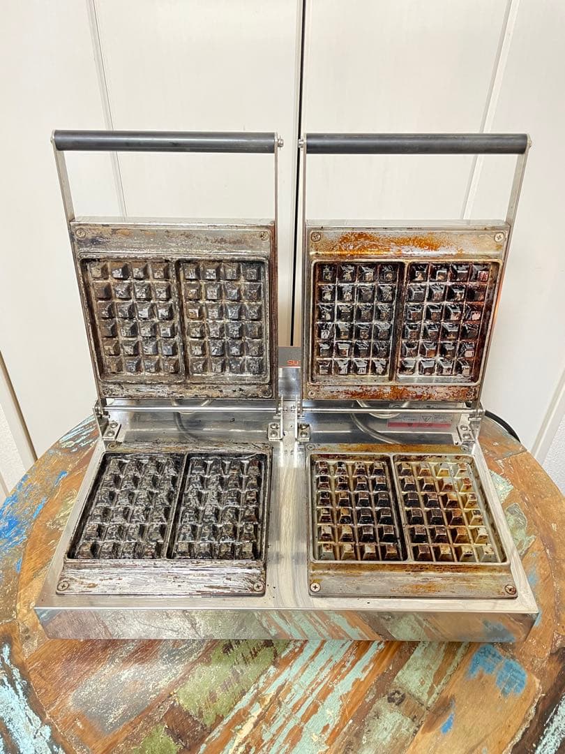 【動作確認済】サンテック SUNTEC 業務用 ワッフルベーカー　SBW-200