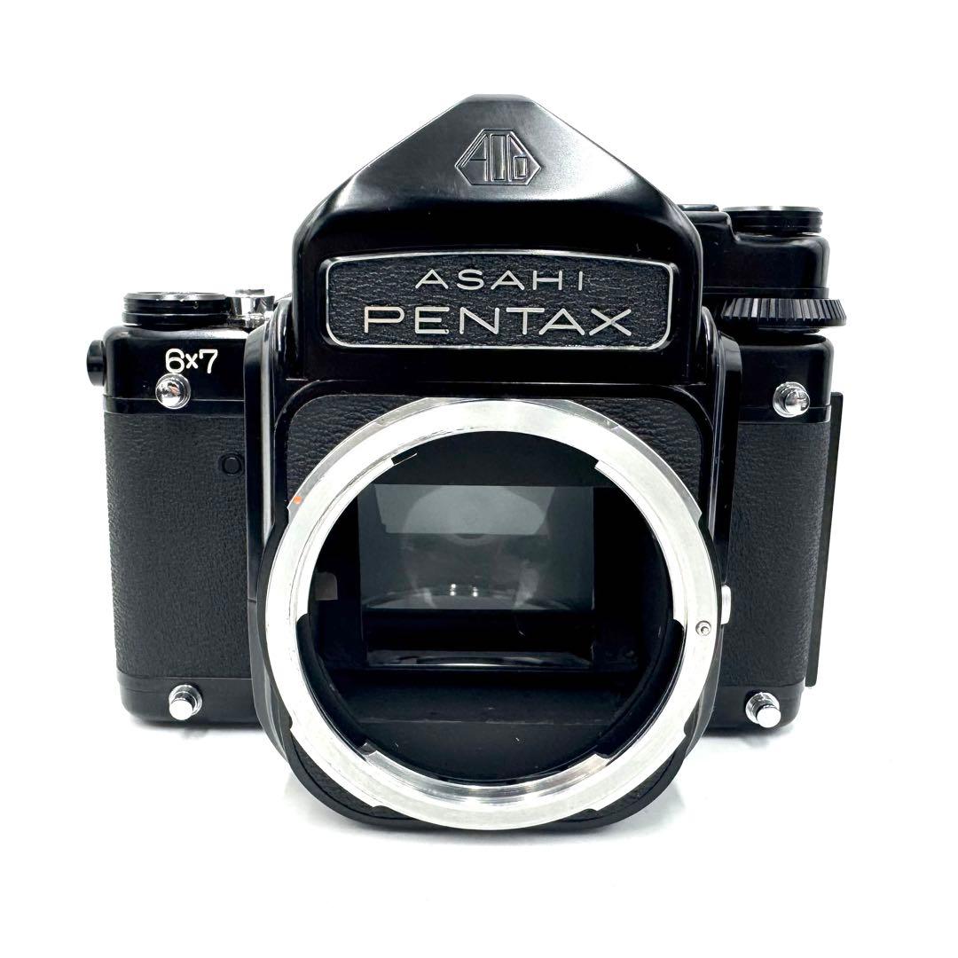 動作品 PENTAX ペンタックス 6×7 67 TTL ボディ バケペン