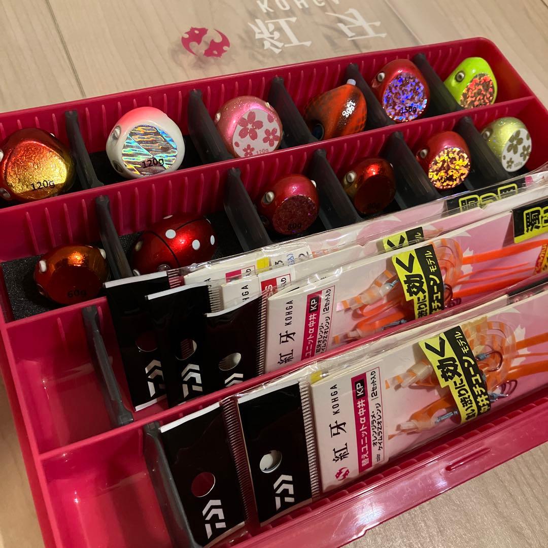 タイラバセット　ベイラバーフリー　紅牙　みっぴモデル　テイルウォーク　クレイジー