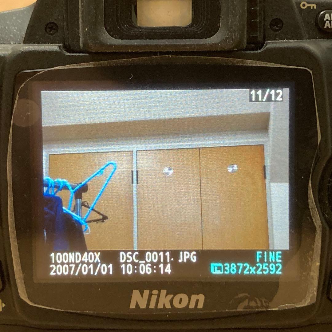 ◆スマホ転送OK◆Nikon D40X 18-55mmレンズ付き SDカード付き