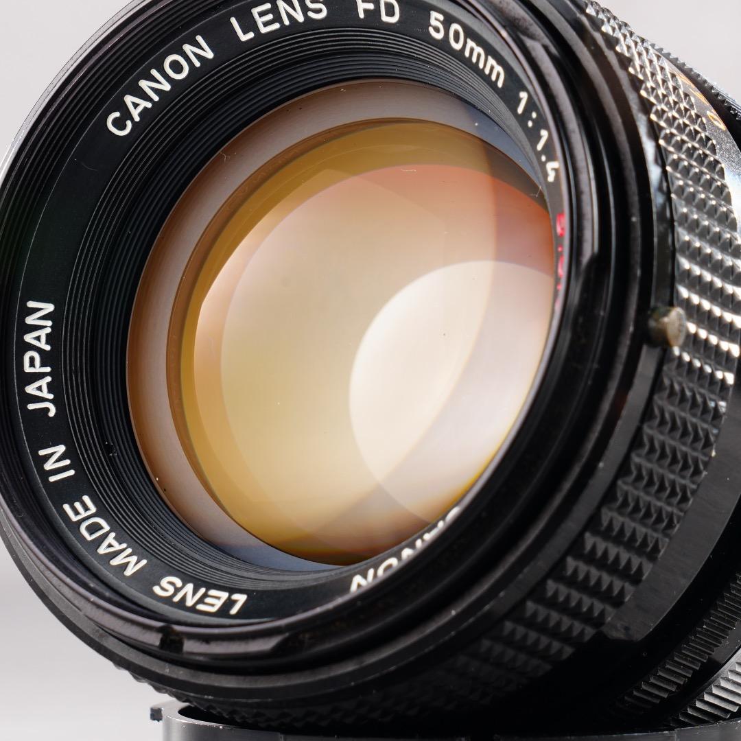 【詳細テスト済】Canon FD 50mm F1.4 S.S.C 558