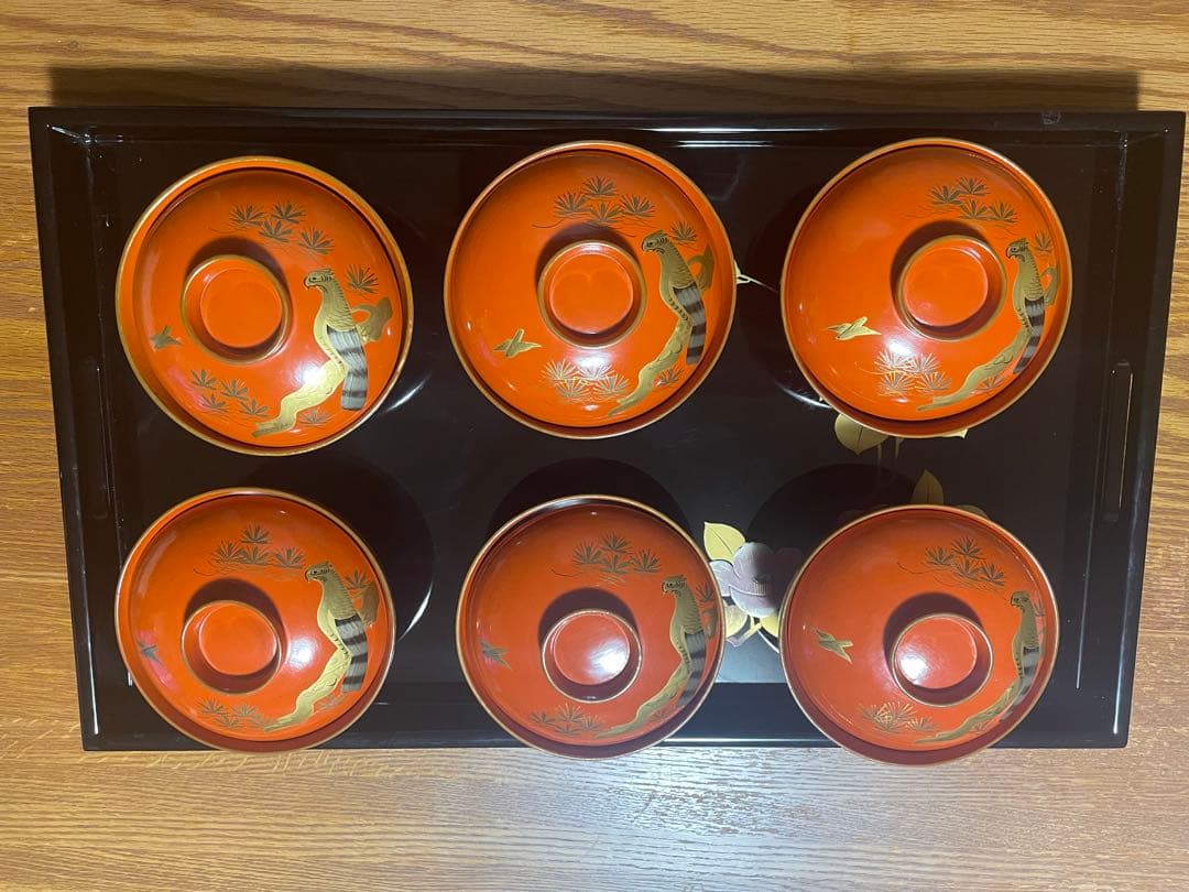 汁椀6個セット 100年以上前のもの 伝統品