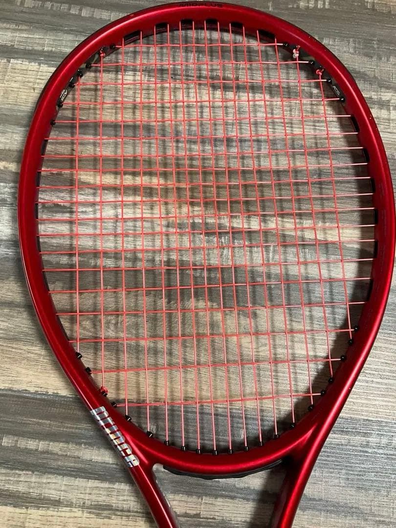 プリンス　ビーストO3 G3 美品　ガット張りたて