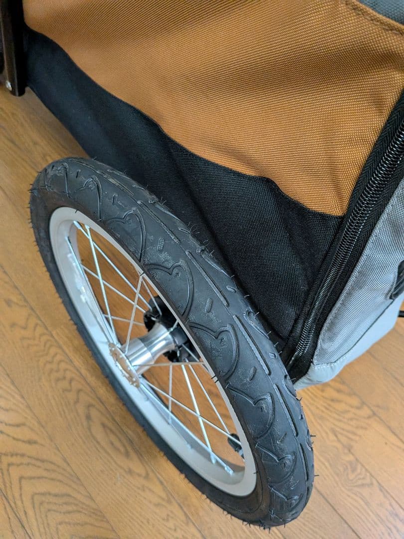 【美品】大型犬・多頭飼いカート「Silver Wing」4輪バギー