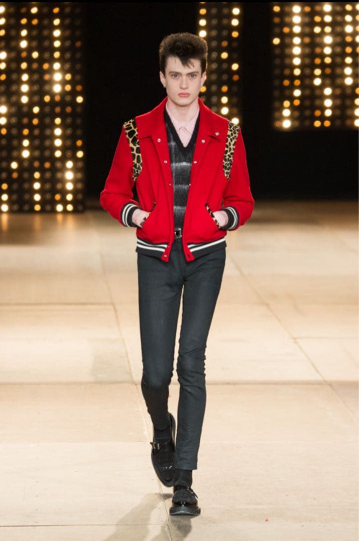 ジャケット・アウター Saint Laurent 14aw teddy jacket 44