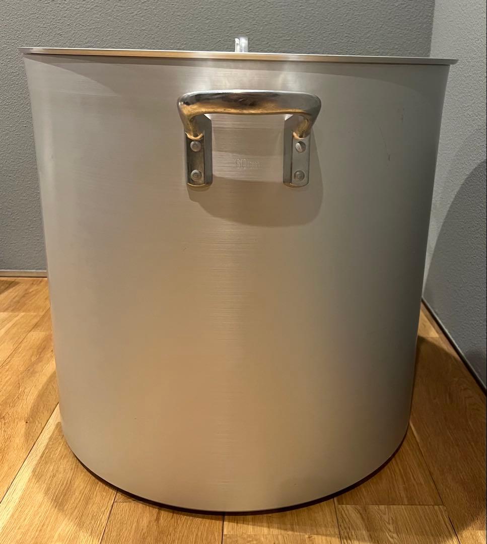 新品未使用品　北陸アルミ プロセレクト 寸胴鍋６０㎝