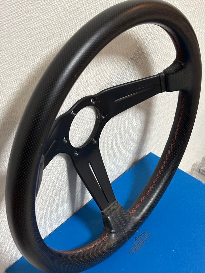 NARDI CLASSIC ブラックレザー＆ブラックスポークステアリング 本体