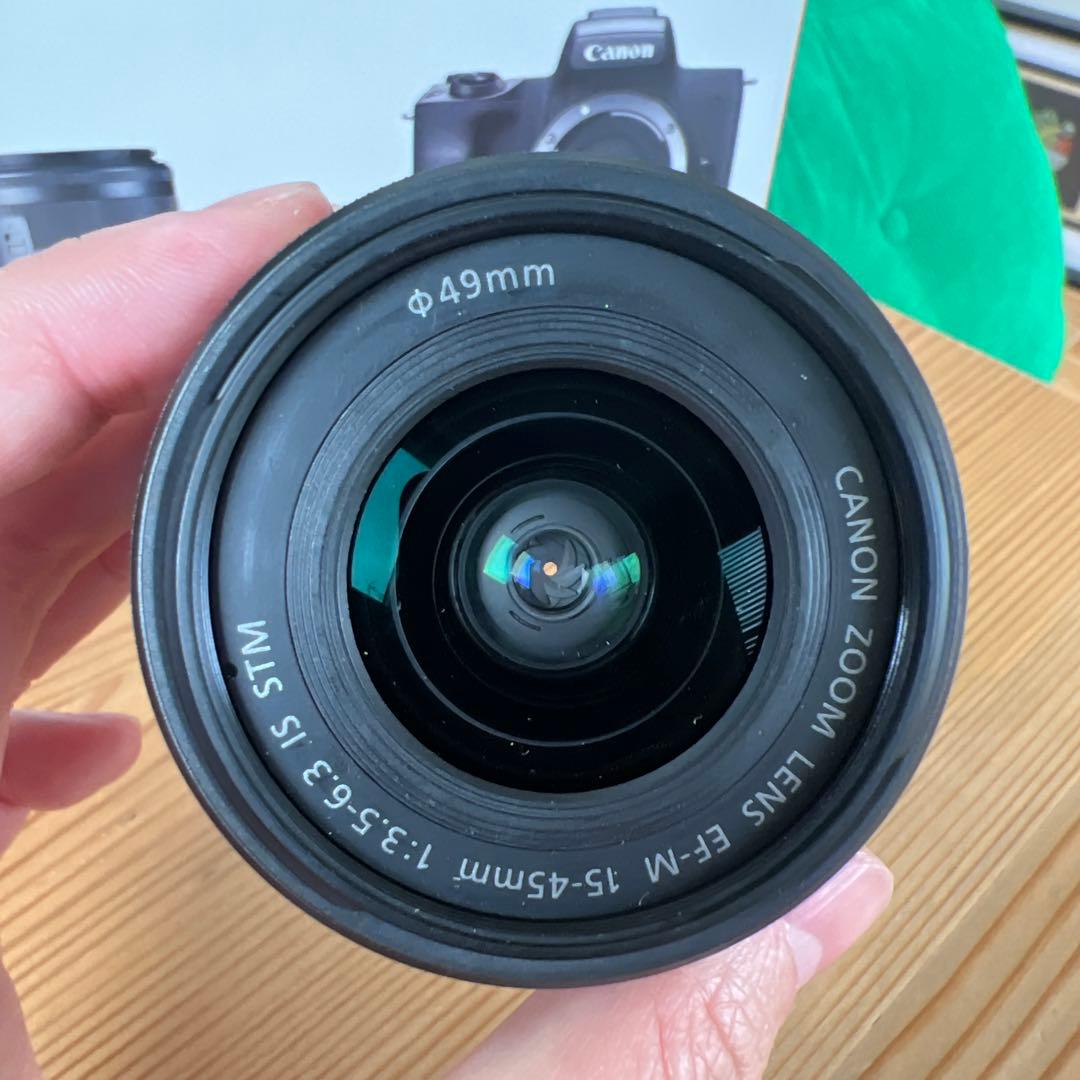 【美品】Canon／EOS Kiss M（ブラック）